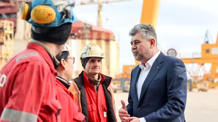 Premierul și ministrul Apărării vizitează șantierele navale. Se pregătește un nou contract pentru nave de luptă?