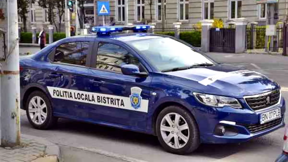Autoturismul Primăriei Bistrița sancționat de Poliția Locală: Un caz rar în care Primăria se sancționează singură