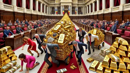 Nea Gigi le zice pe șleau: „Băăăă, ați înnebunit? 25.000 de euro ia un deputat!”