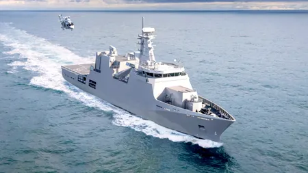 La „Damen” Galați a fost lansată la apă o nouă corvetă pentru Marina Militară a Pakistanului
