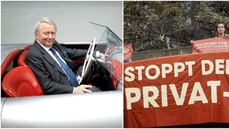 Moştenitorul unui imperiu auto vrea să-și construiască un tunel prin munți. Motivul din spate