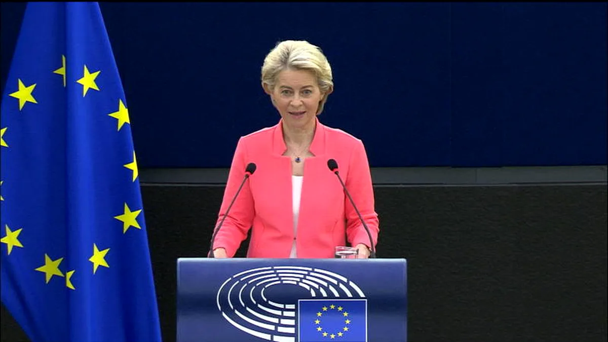Starea UE 2022/ Ursula von der Leyen anunţă că se va deplasa la Kiev mai târziu în cursul zilei