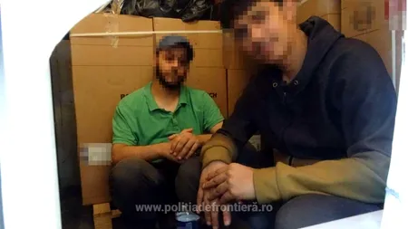 Doi imigranți au încercat să intre ilegal în România ascunși în saci de plastic și înveliți în folii de aluminiu