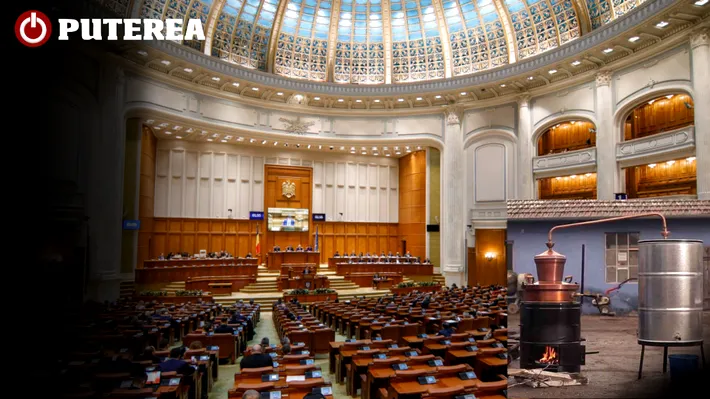 Țuică fără acciză doar până la 50 de litri: Senatul a renunțat la pragul de 200, cerut de Nicușor Dan