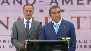VIDEO | Trimisul lui Trump l-a sunat în direct pe Nicușor Dan, de pe șantierul parcului „Donald Trump”