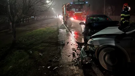 Un copil de doar 11 zile a ajuns la spital după un accident pe DN 6