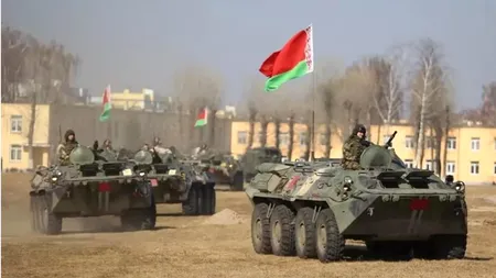 Armata din Belarus începe, alături de soldați ruși, exerciții militare la granița cu Ucraina