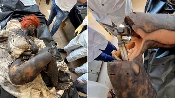 Panică la Ploiești. S-a descoperit un cadavru care s-a aflat că e manechin