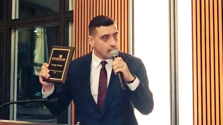 Ce i s-a premiat lui George Simion în America și de către cine