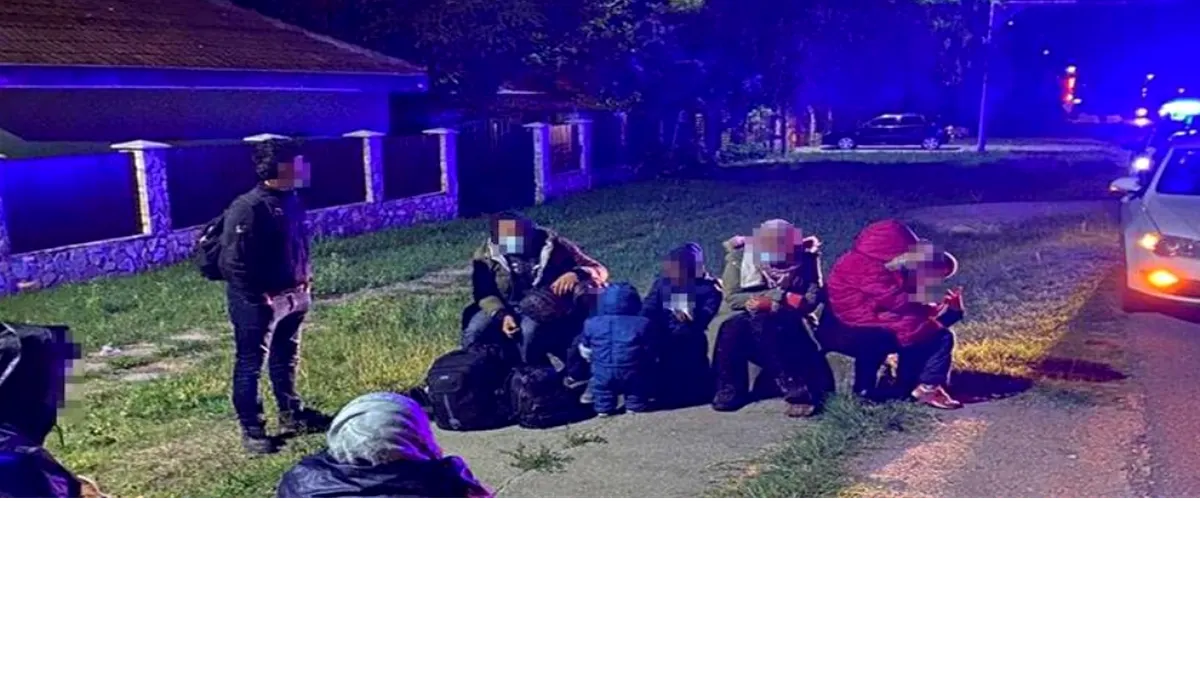 Poliția de frontieră a găsit 11 persoane, din care cinci copii, pe malul Dunării