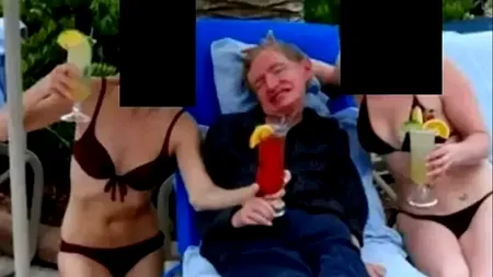 Stephen Hawking, surprins pe plajă în documentele Epstein. Ce spune familiei