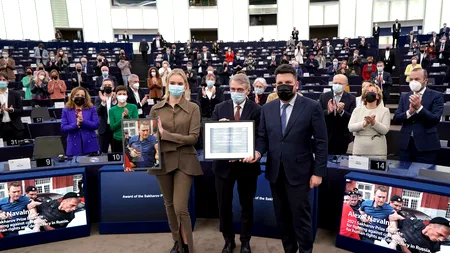 Fiica lui Aleksei Navalnîi a primit Premiul Saharov în numele tatălui ei aflat în închisoare