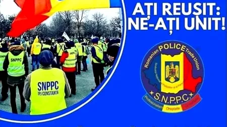 Poliștii protestează din nou la Guvern. Lista revendicărilor