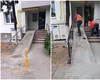 Rampe pentru persoanele cu dizabilități pe strada Iancu Jianu