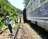 A deraiat trenul Viena-București! FOTO