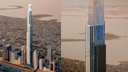 Dubai construiește și a doua cea mai înaltă clădire din lume. Turnul de 725 m, care va doborî record după record!