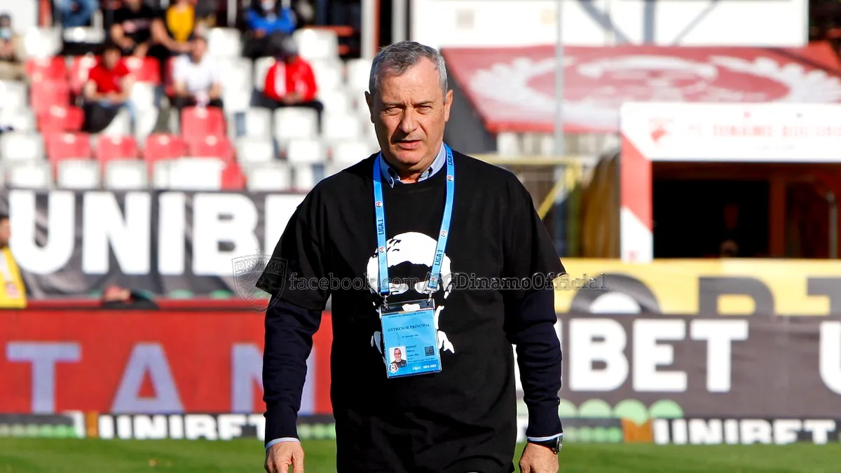 Revenire cu ghinion pentru Rednic, la Dinamo: “Îmi pare foarte rău, dar unii jucători au limite”