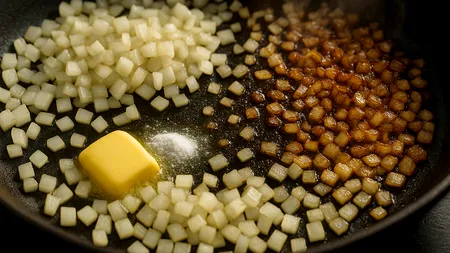 Ceapa, mica noastră dramă domestică: cum o caramelizezi de două ori mai repede fără să plângi