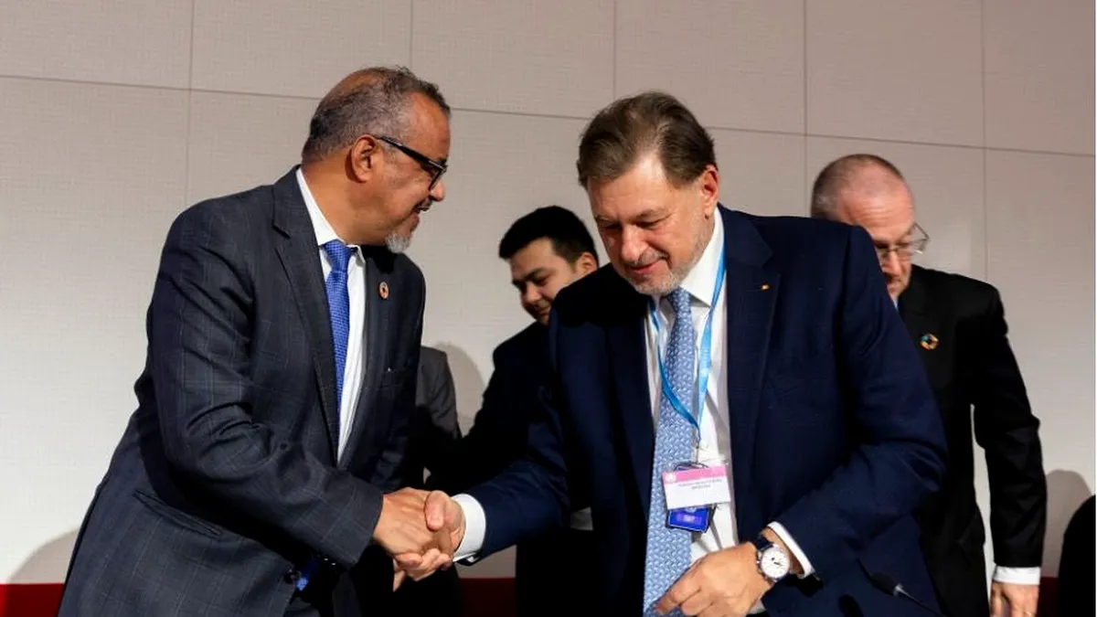 Alexandru Rafila obține o funcție de conducere în cadrul Organizației Mondiale a Sănătății