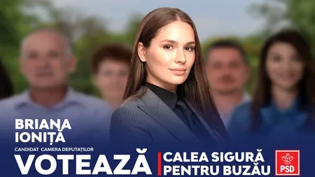 Briana Ioniță, vocea tinerilor în politica buzoiană