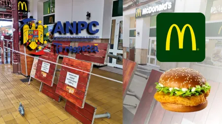 ANPC a închis restaurantul McDonald's și mai multe patiserii din Gara de Nord