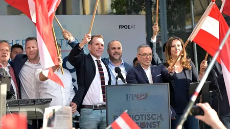 Euro-scepticii FPO se prefigurează ca învingători, în alegerile europarlamentare din Austria