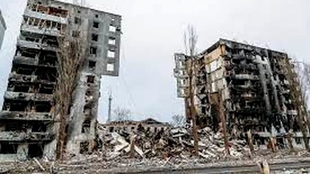 La Borodianka se caută supravieţuitorii bombardamentelor