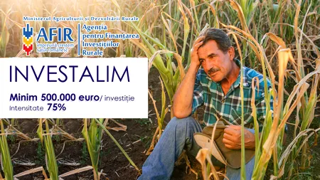 Blocaj în agricultură: Proiect de 147 milioane de euro, imposibil de aplicat