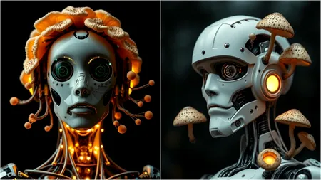 Roboții biohibrizi controlați de ciuperci: ce este 