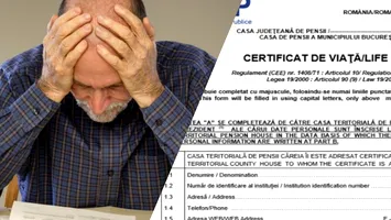 Mii de români au nevoie de certificat ca să arate că sunt vii. Cui trebuie să-l trimită şi până când?