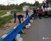 Cursă contra timpului la Praid: baraj de 14.000 de saci și 500 m de panouri împotriva viiturii