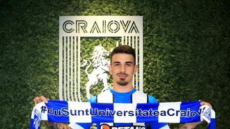 Sergiu Hanca revine în Liga 1. Jucătorul de bandă a semnat cu Universitatea Craiova