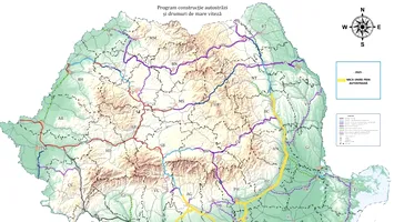 Pe ce drumuri de mare viteză se va putea circula neîntrerupt până la finele anului. Sunt peste 1.500 de kilometri!