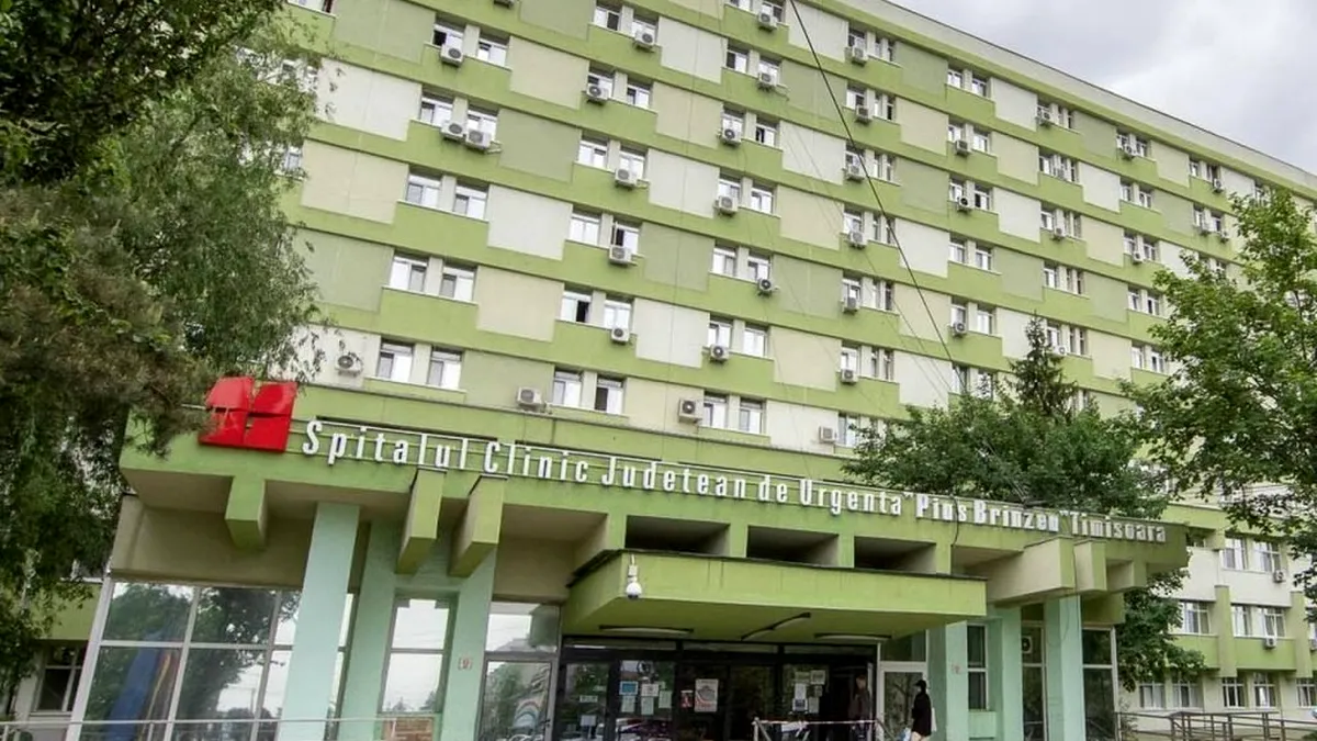 Gemeni de numai o lună, internați cu gripă la Spitalul ”Victor Babeș” din Timișoara