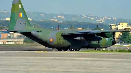 Aeronava MApN trimisă după românii din Fâșia Gaza s-a defectat