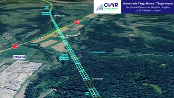 Autostrada A8, Lotul 1C: Umbrărescu construiește, turcii supervizează