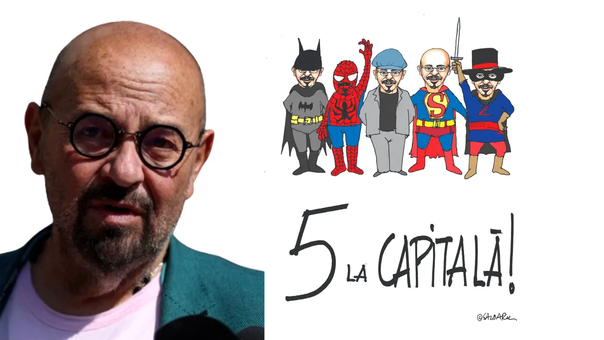Piedone, Supermanul Bucureștiului, avertizează: Venim toți 5 la Capitală!
