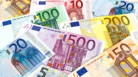 Moneda națională s-a depreciat față de euro, luni, la cursul oficial al BNR