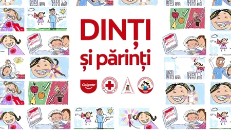 Crucea Roșie Română lansează „DINȚI și părinți”!