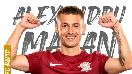 Alexandru Măţan va evolua la Rapid: 