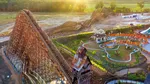 Roller coaster din lemn într-un parc Nickelodeon de lângă București. Prima etapă, programată pentru vara lui 2028