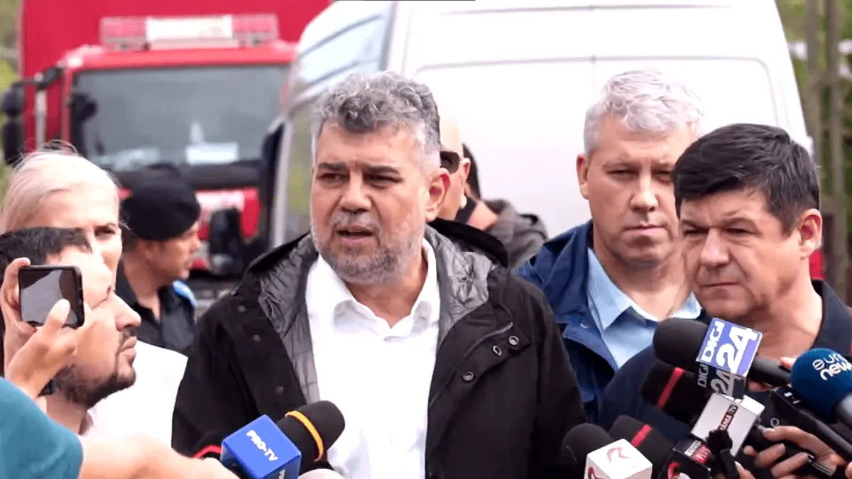 Premierul Marcel Ciolacu promite soluții imediate pentru județul Galați și laudă coordonarea eforturilor de intervenție